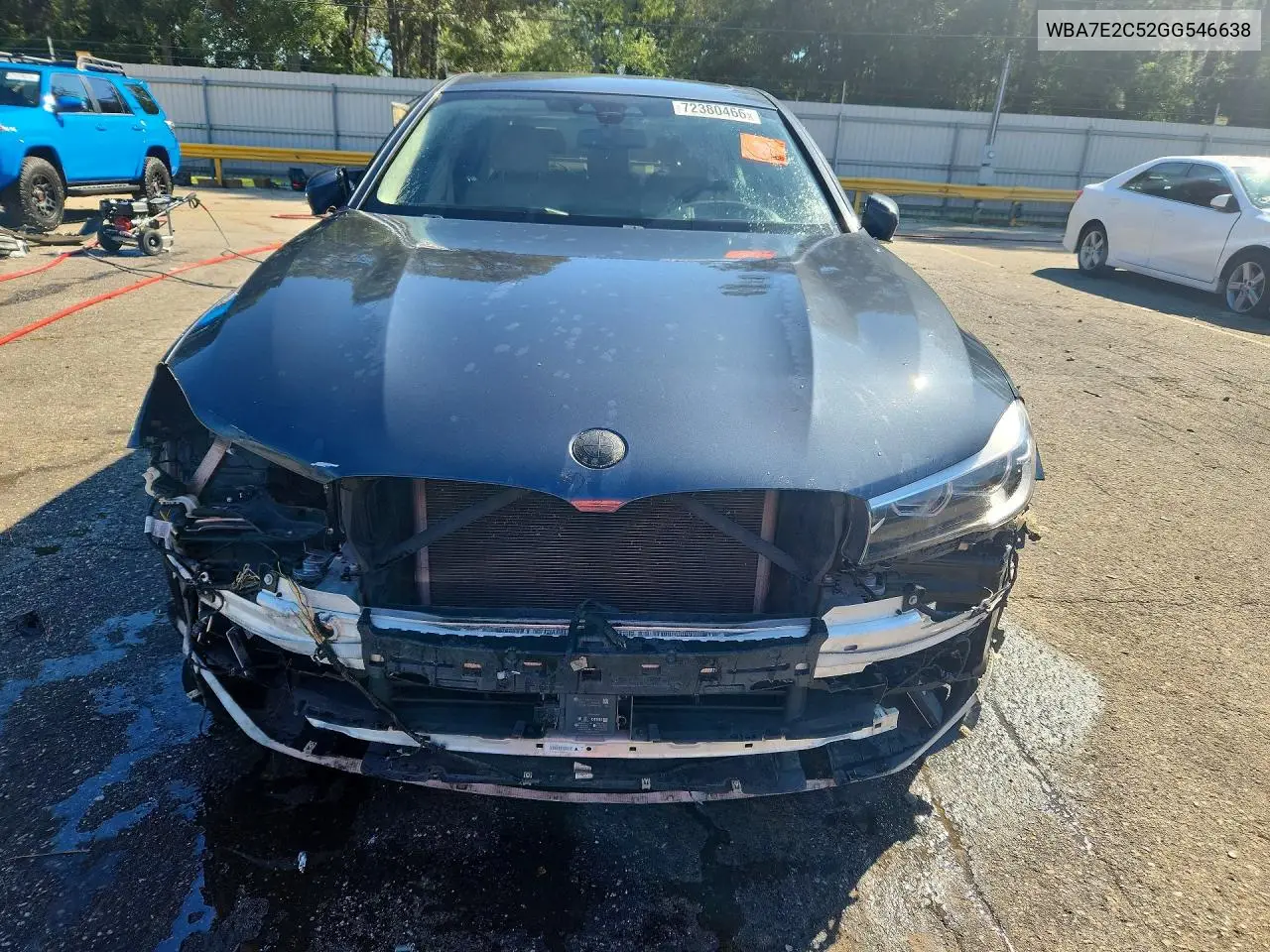 2016 BMW 7ER VIN WBA7E2C52GG546638 — фото 5