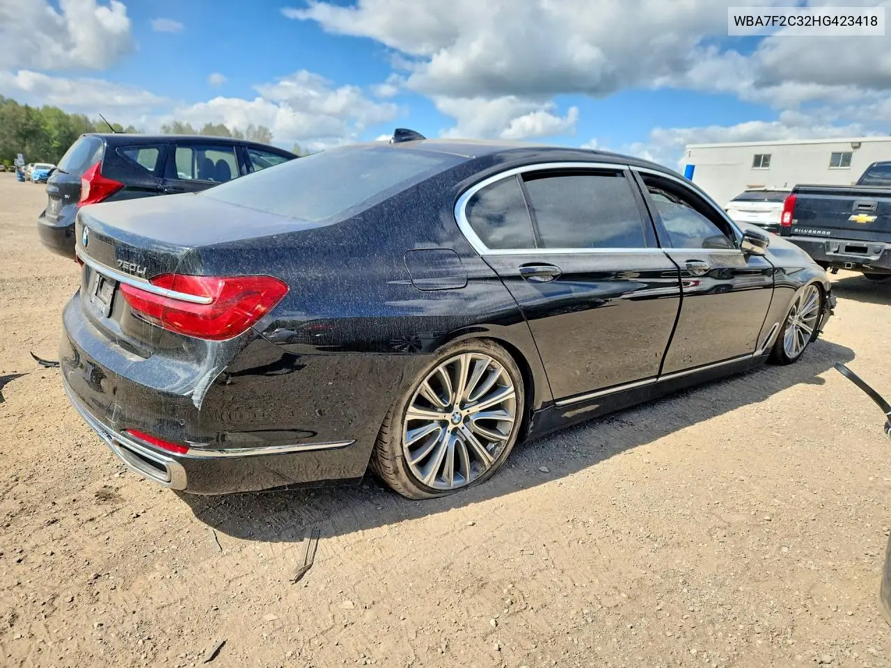 2017 BMW 7ER VIN WBA7F2C32HG423418 — фото 3