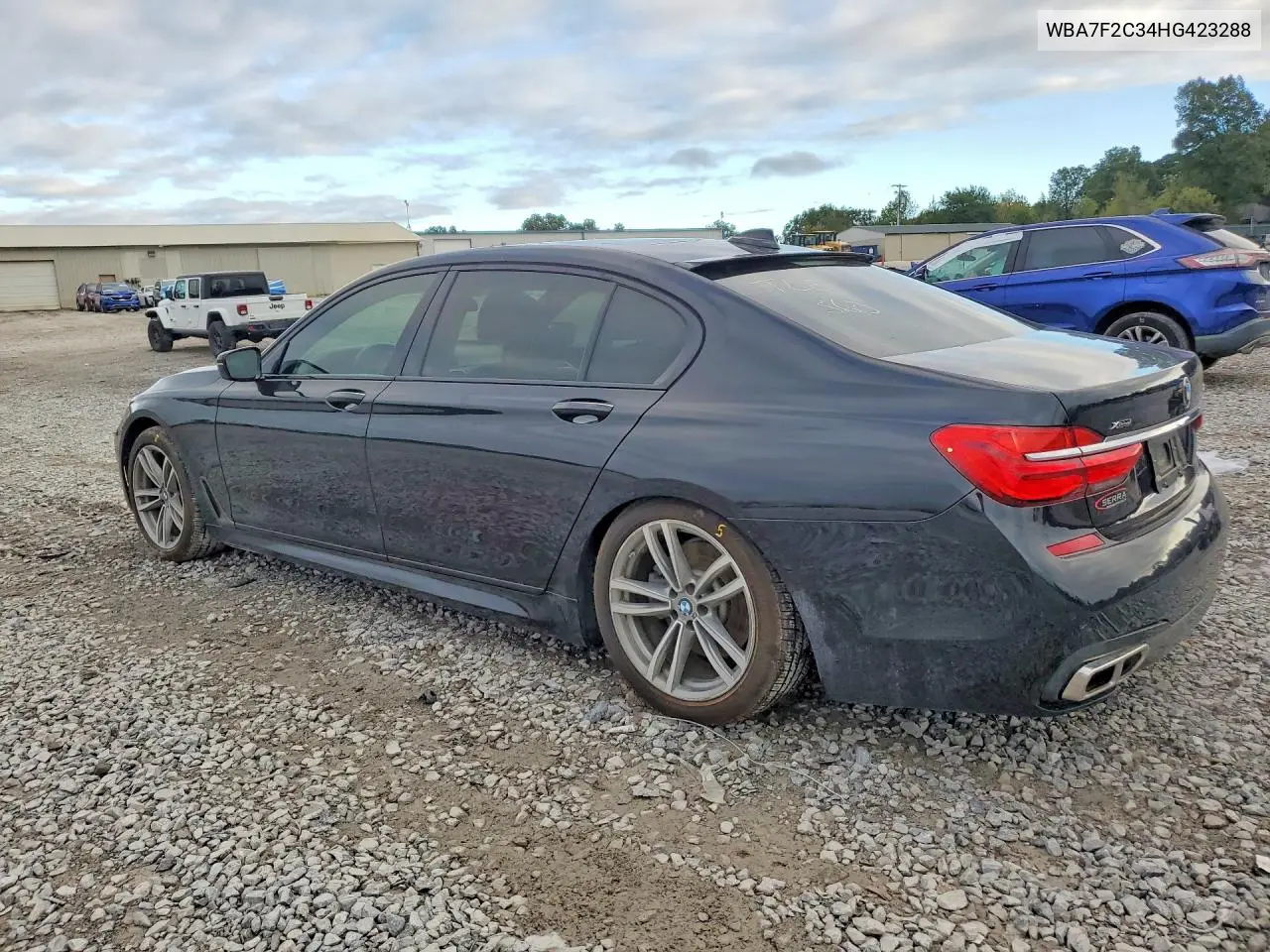 2017 BMW 7ER VIN WBA7F2C34HG423288 — фото 2