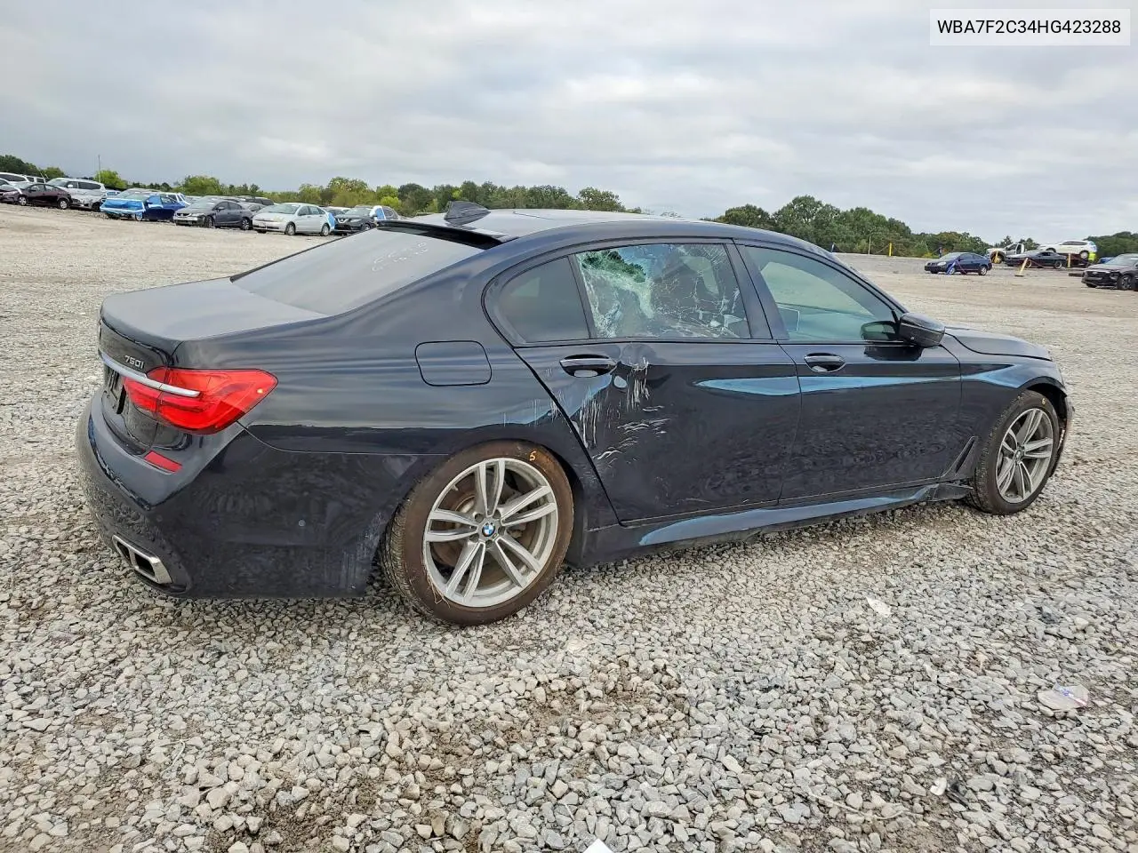 2017 BMW 7ER VIN WBA7F2C34HG423288 — фото 3