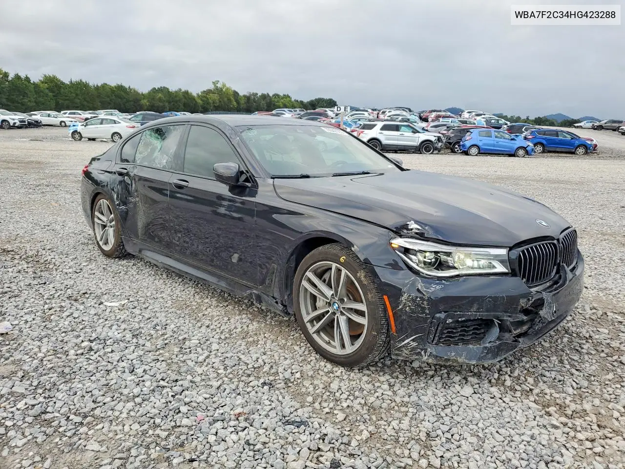 2017 BMW 7ER VIN WBA7F2C34HG423288 — фото 4