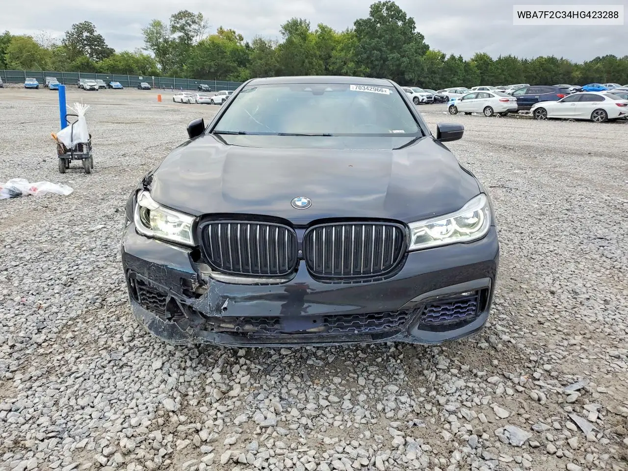 2017 BMW 7ER VIN WBA7F2C34HG423288 — фото 5