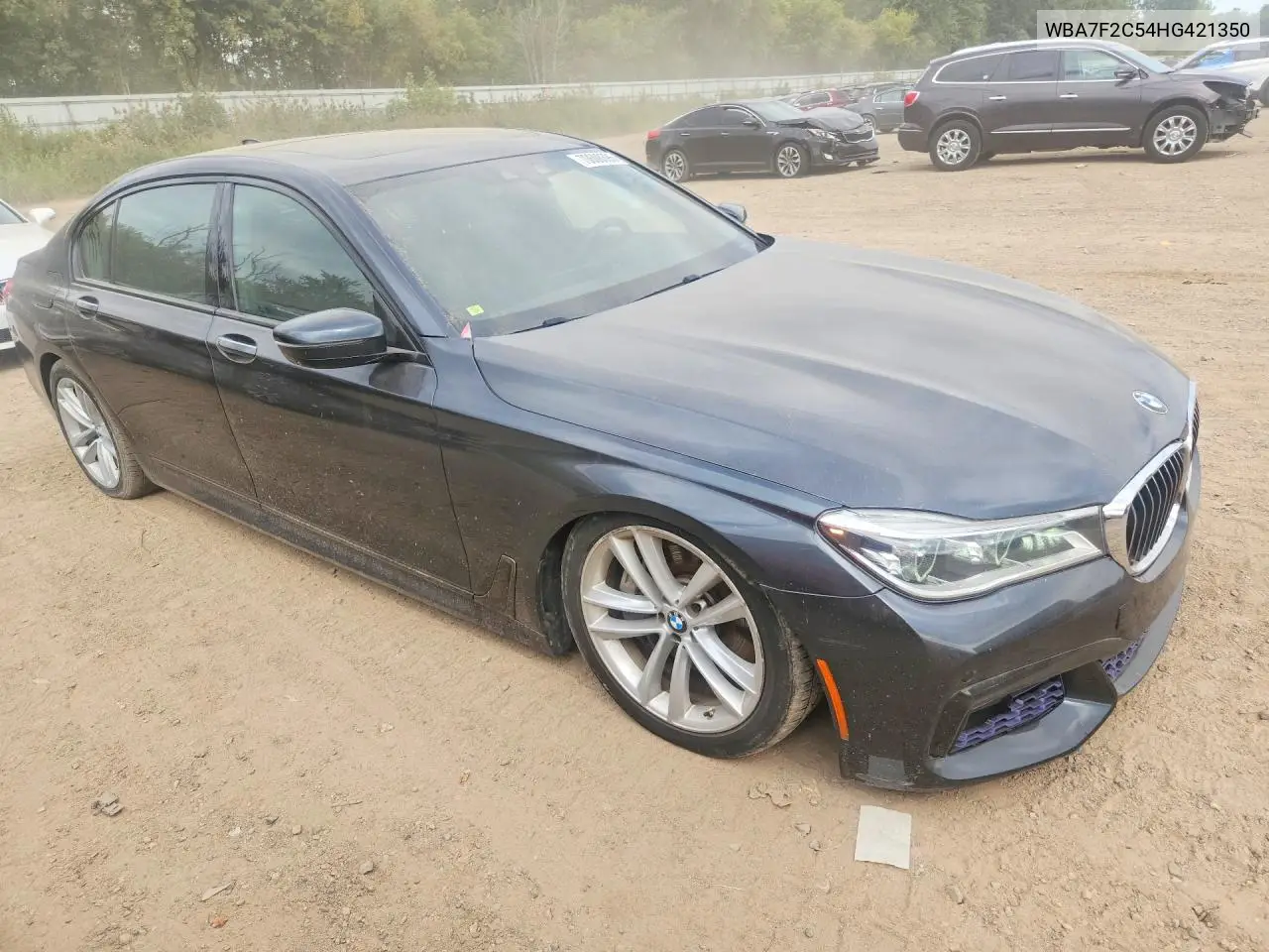 2017 BMW 7ER VIN WBA7F2C54HG421350 — фото 4