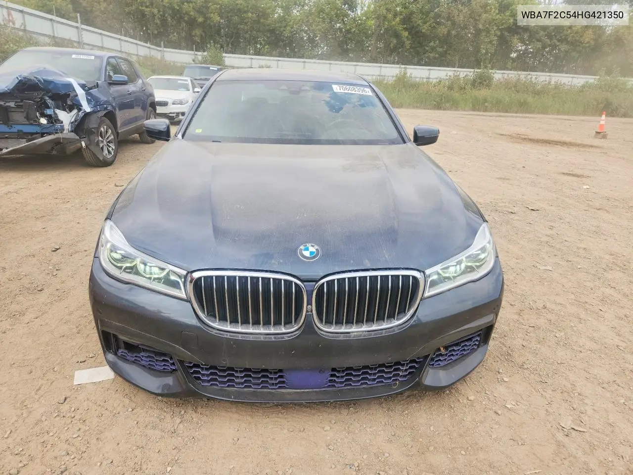 2017 BMW 7ER VIN WBA7F2C54HG421350 — фото 5