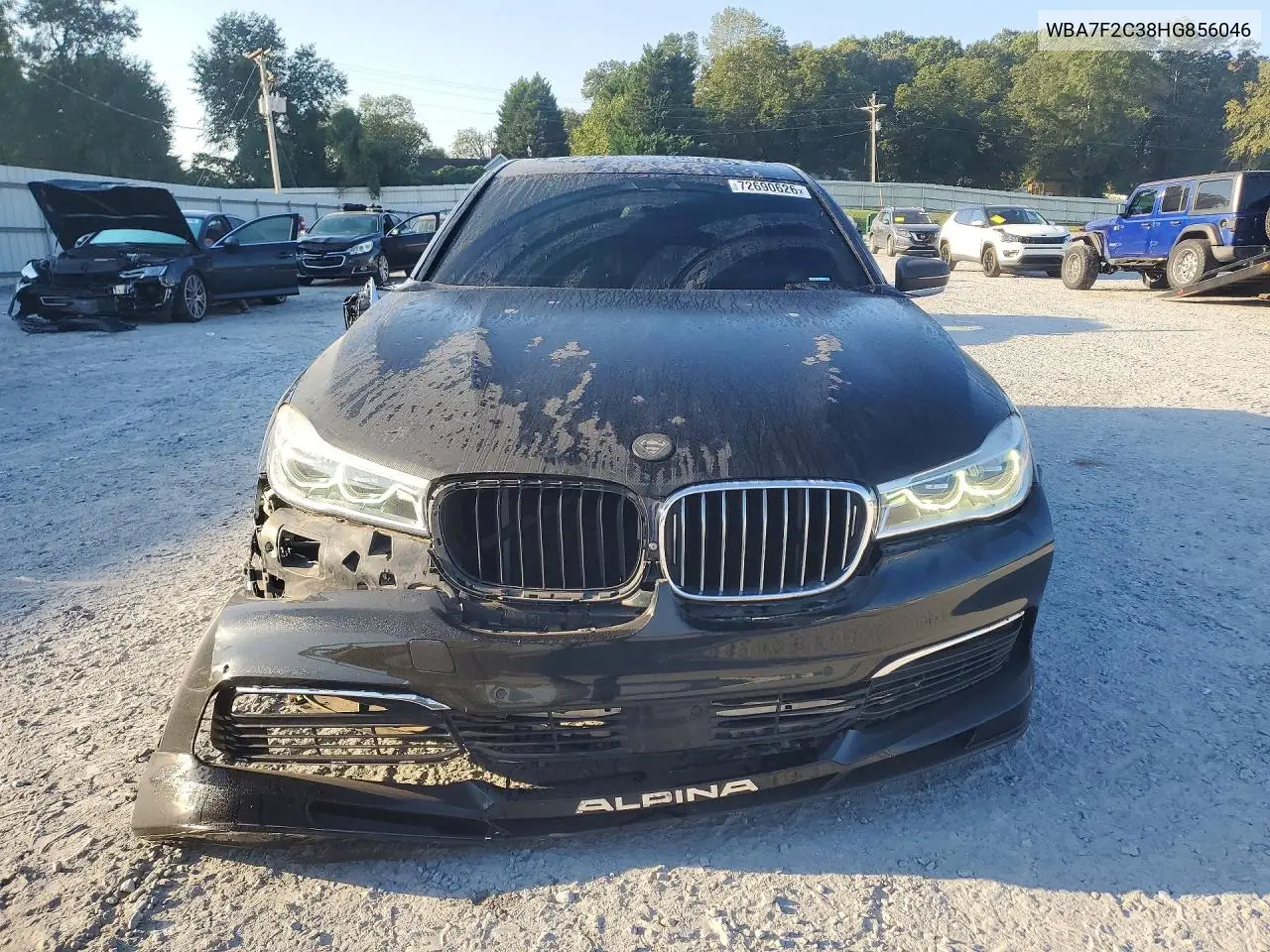 2017 BMW 7ER VIN WBA7F2C38HG856046 — фото 5