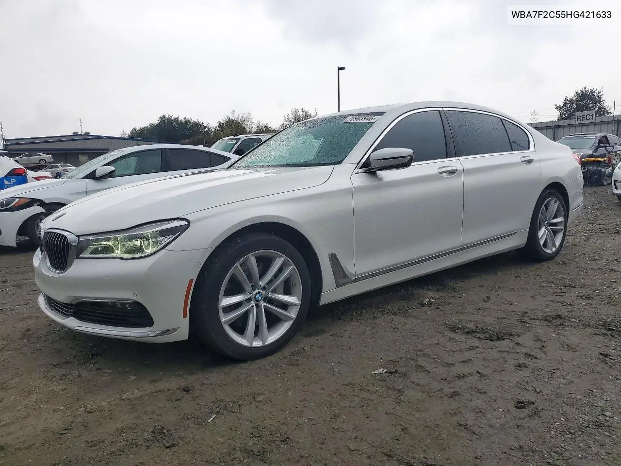 BMW 7ER 2017, VIN WBA7F2C55HG421633