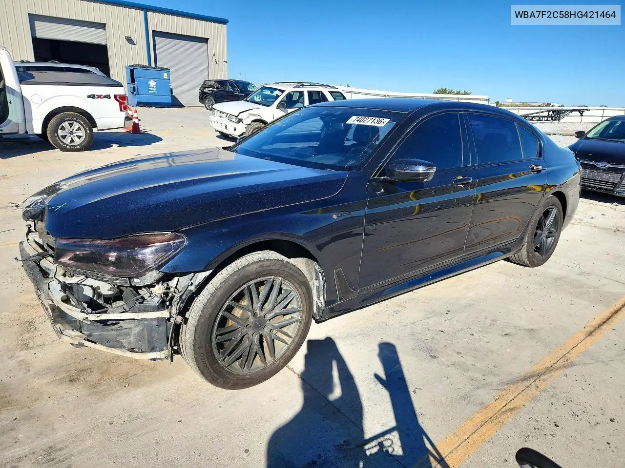 BMW 7ER 2017, VIN WBA7F2C58HG421464