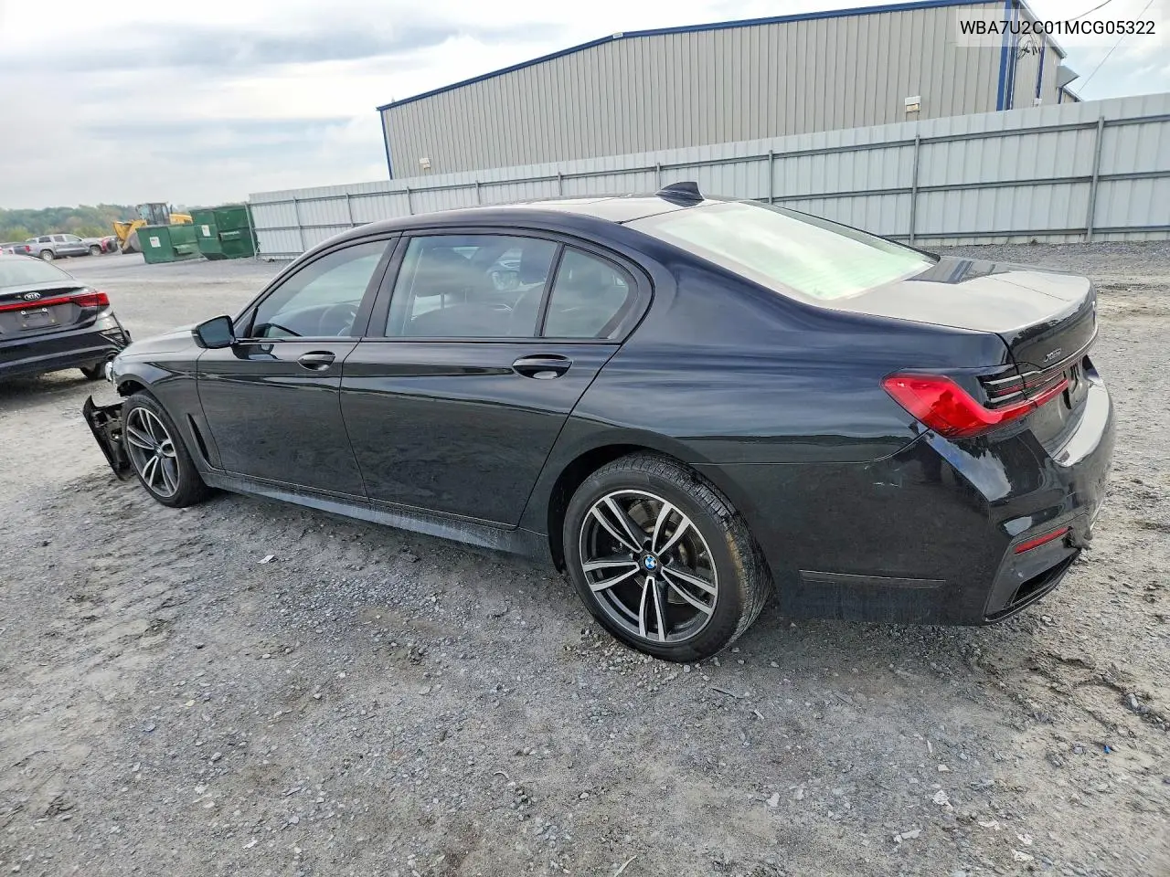 2021 BMW 7ER VIN WBA7U2C01MCG05322 — фото 2