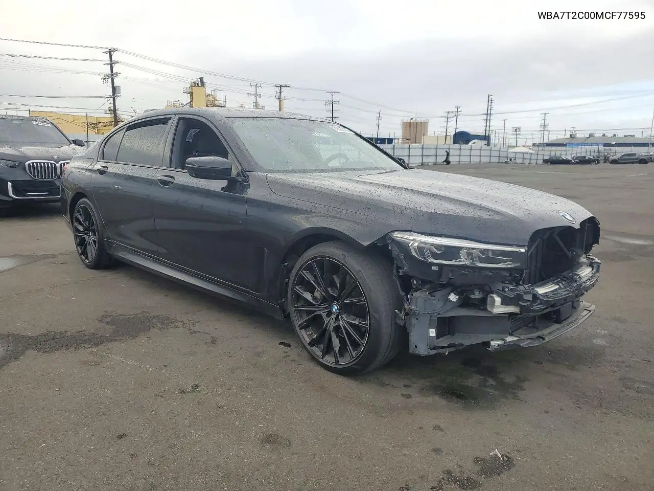 2021 BMW 7ER VIN WBA7T2C00MCF77595 — фото 4