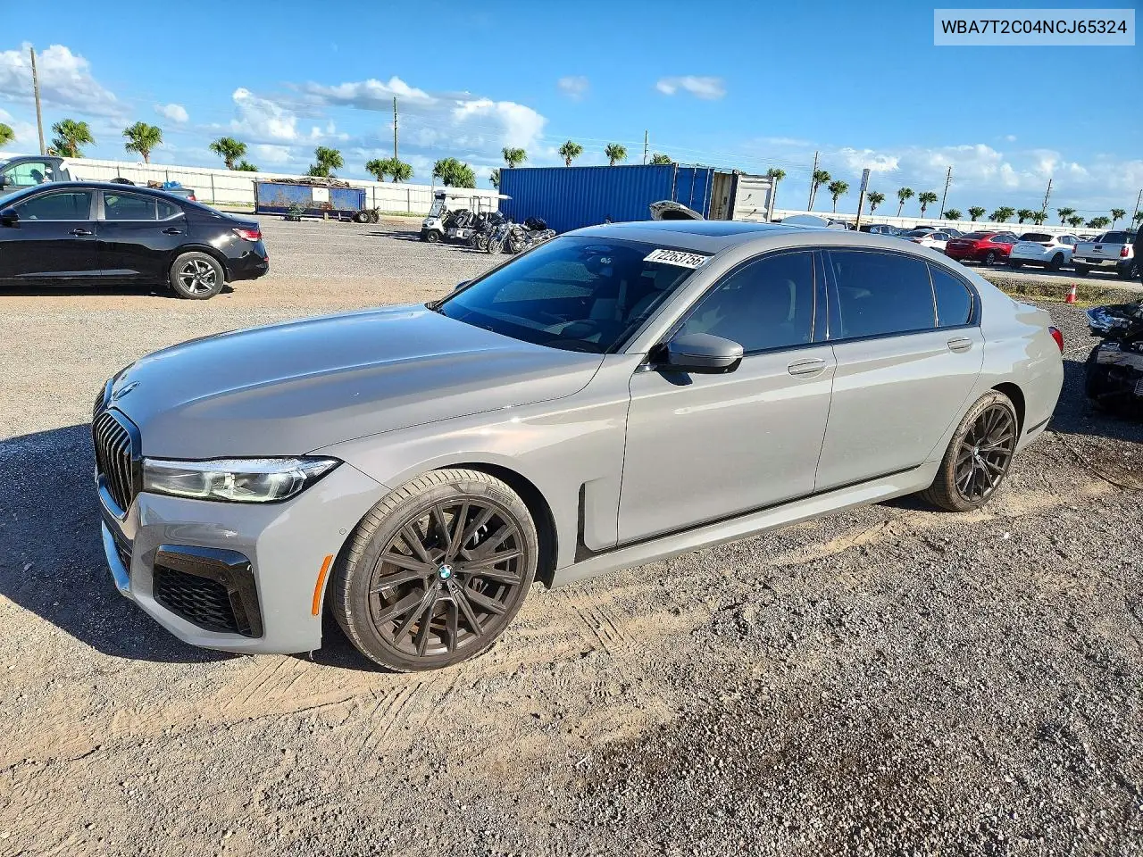 BMW 7ER 2022, VIN WBA7T2C04NCJ65324