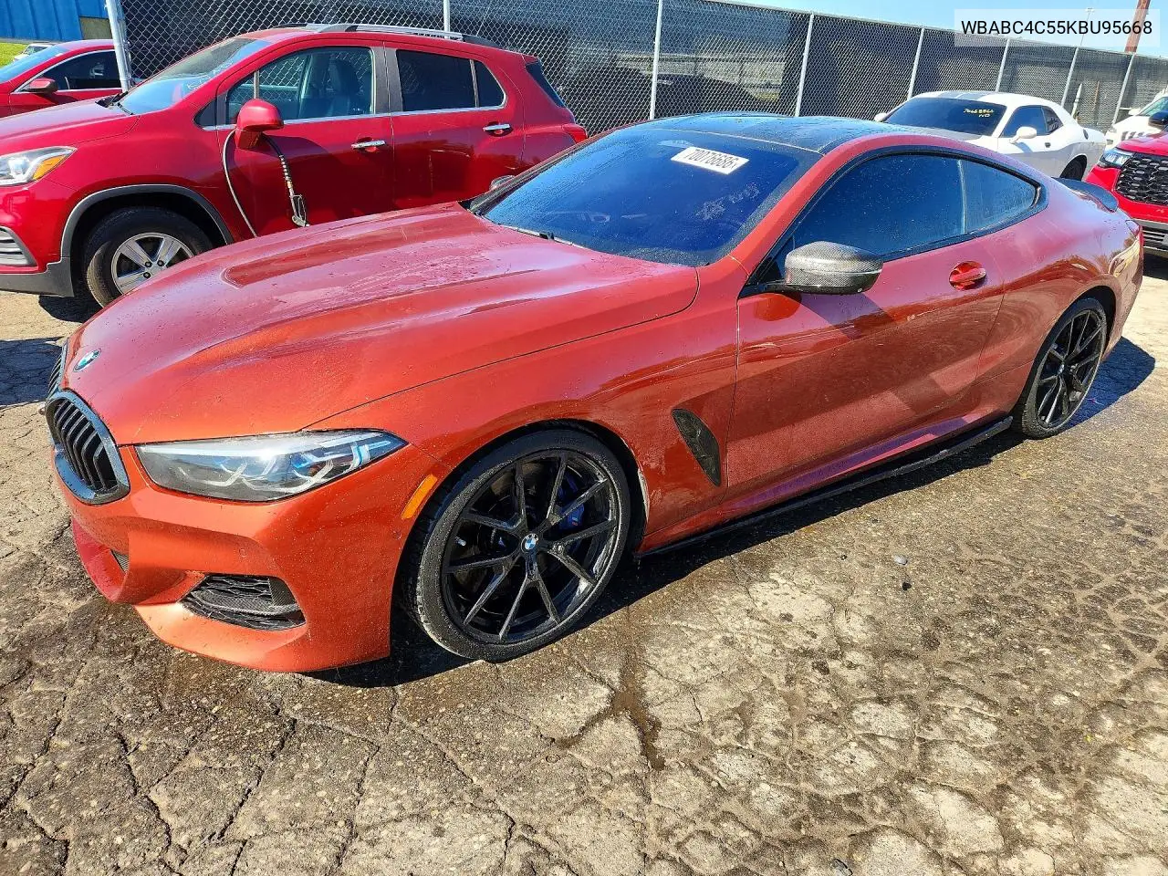 BMW 8ER 2019, VIN WBABC4C55KBU95668