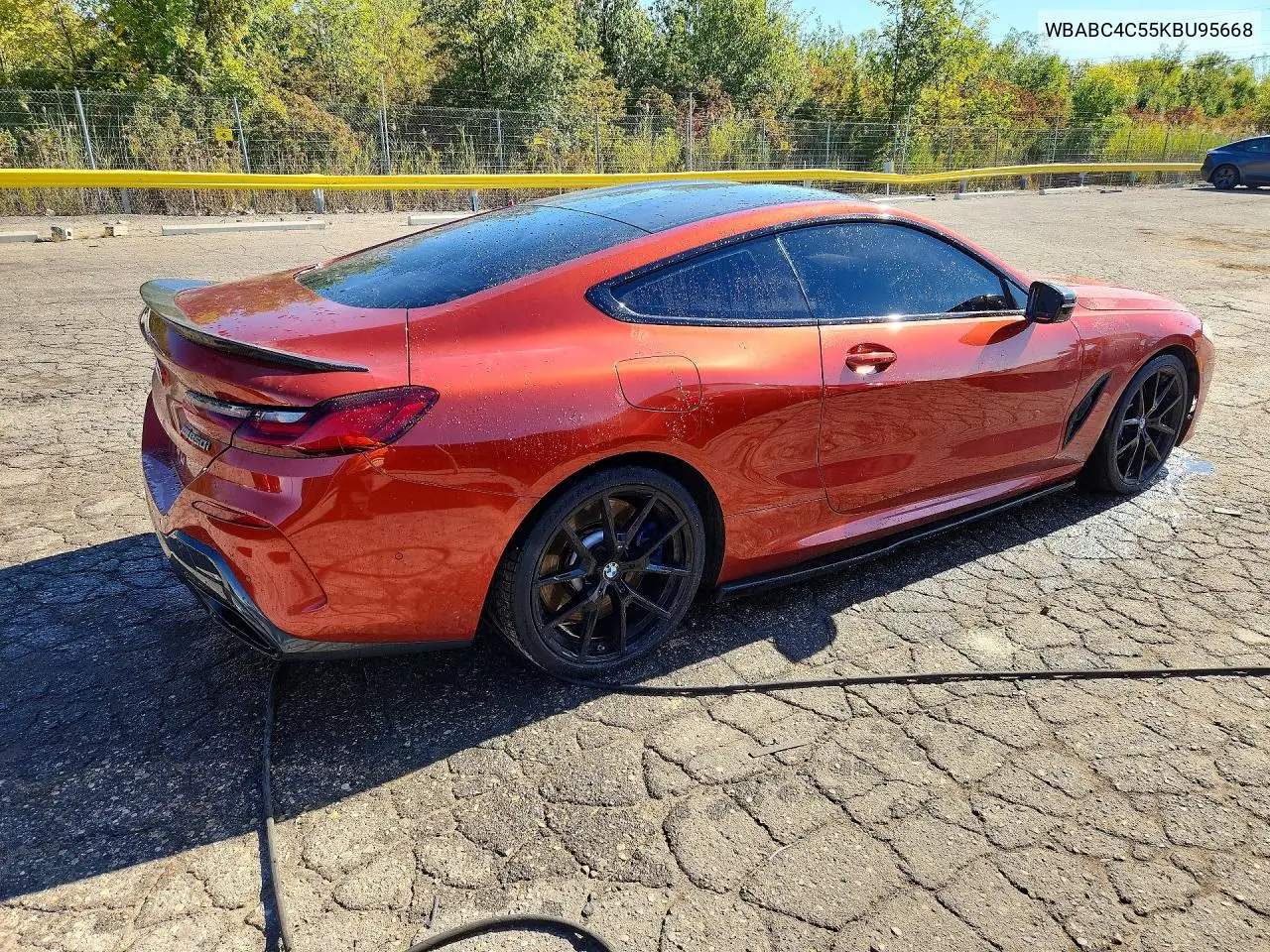 2019 BMW 8ER VIN WBABC4C55KBU95668 — фото 3