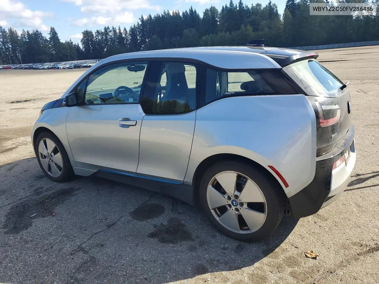 2015 BMW I3 VIN WBY1Z2C50FV286486 — фото 2