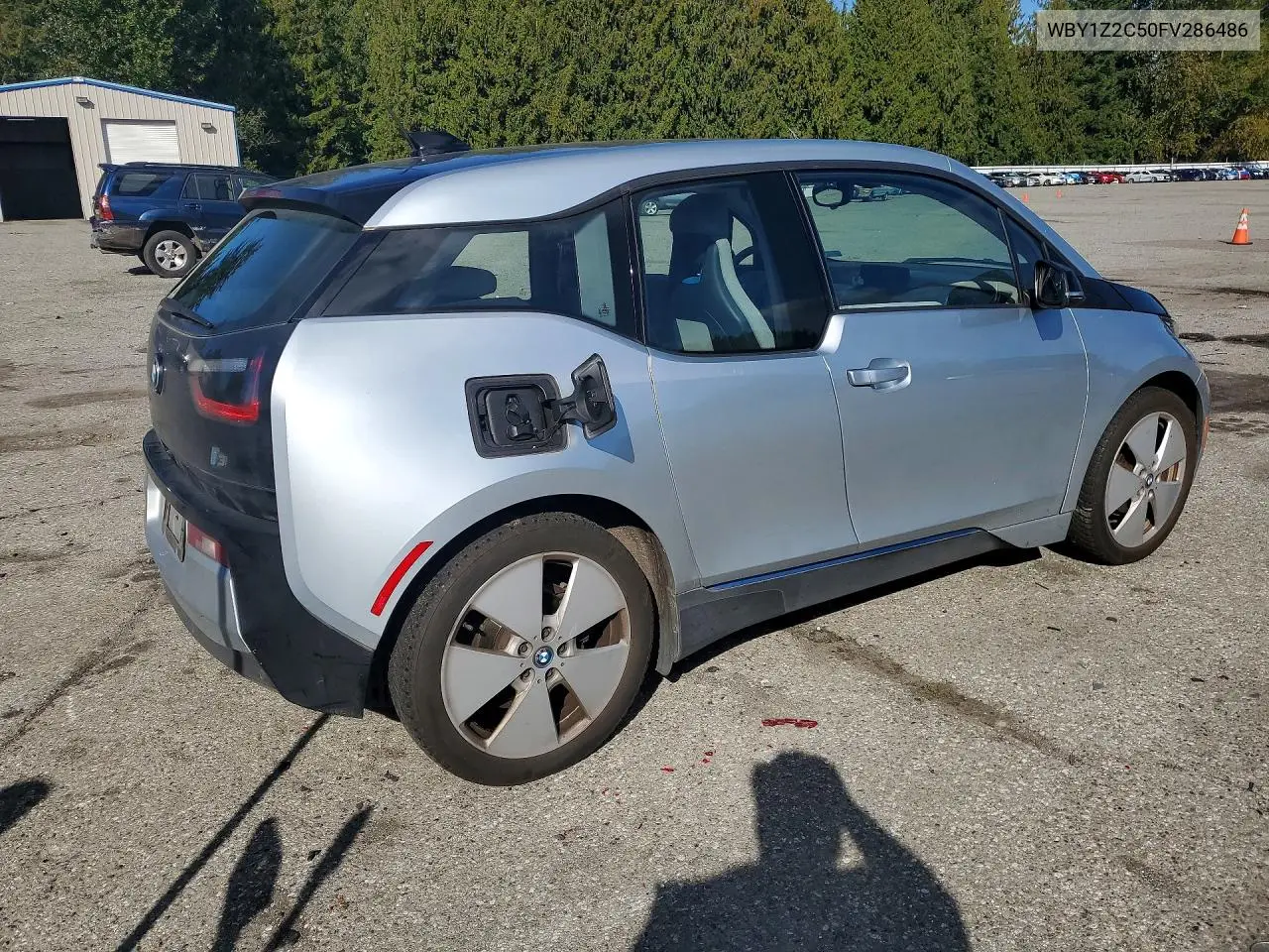 2015 BMW I3 VIN WBY1Z2C50FV286486 — фото 3