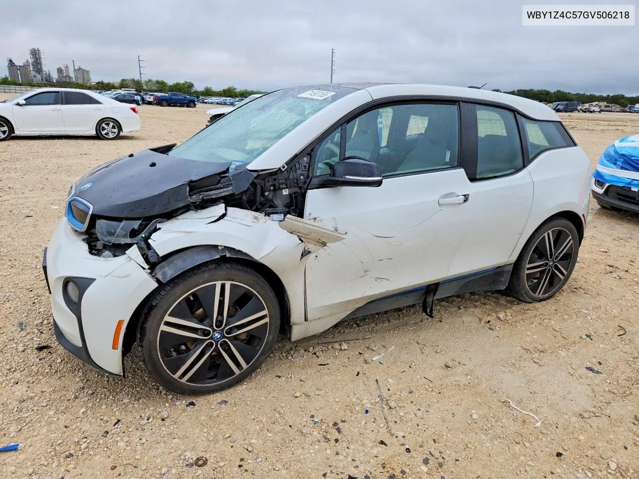 BMW I3 2016, VIN WBY1Z4C57GV506218