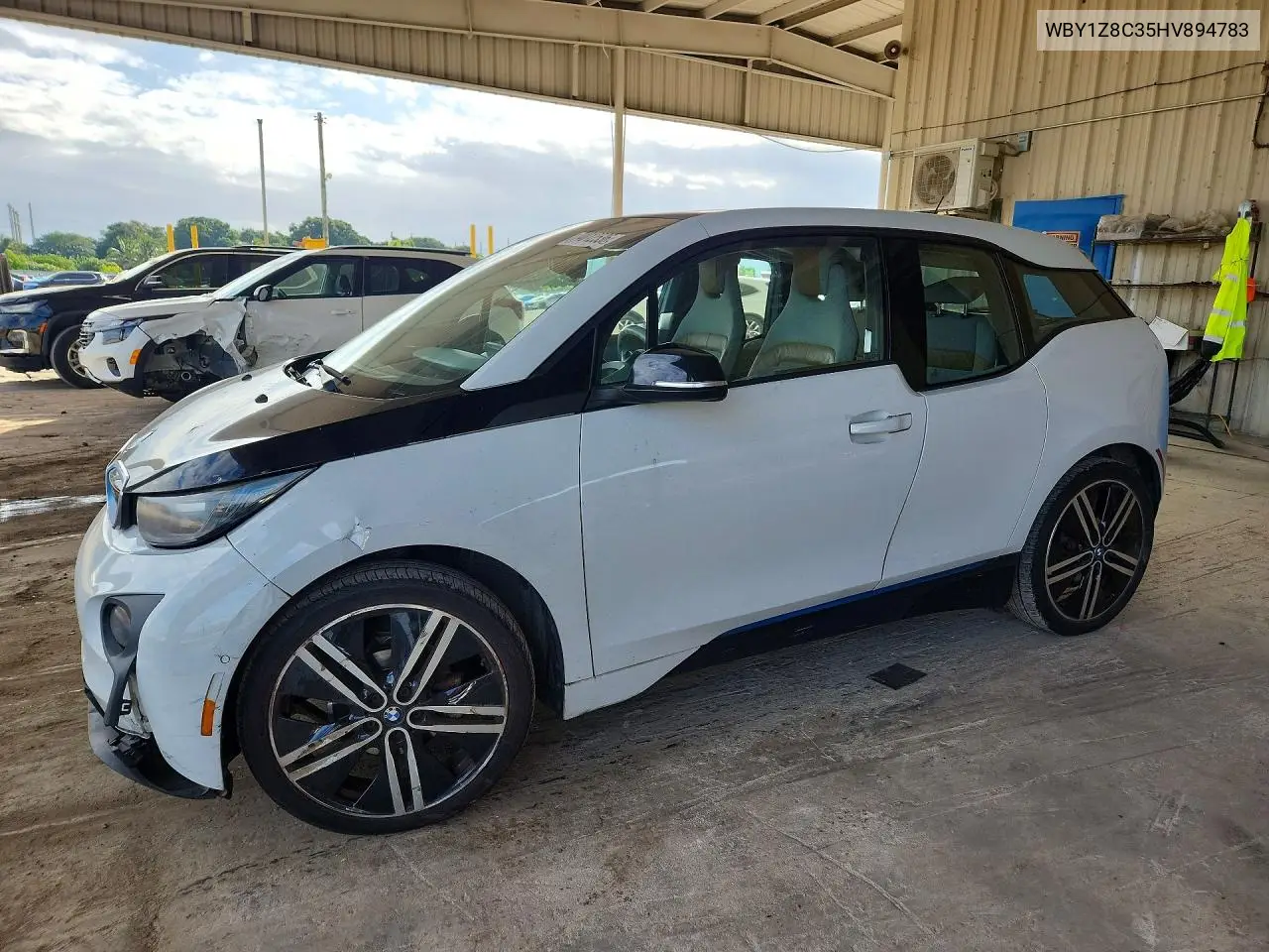 BMW I3 2017, VIN WBY1Z8C35HV894783