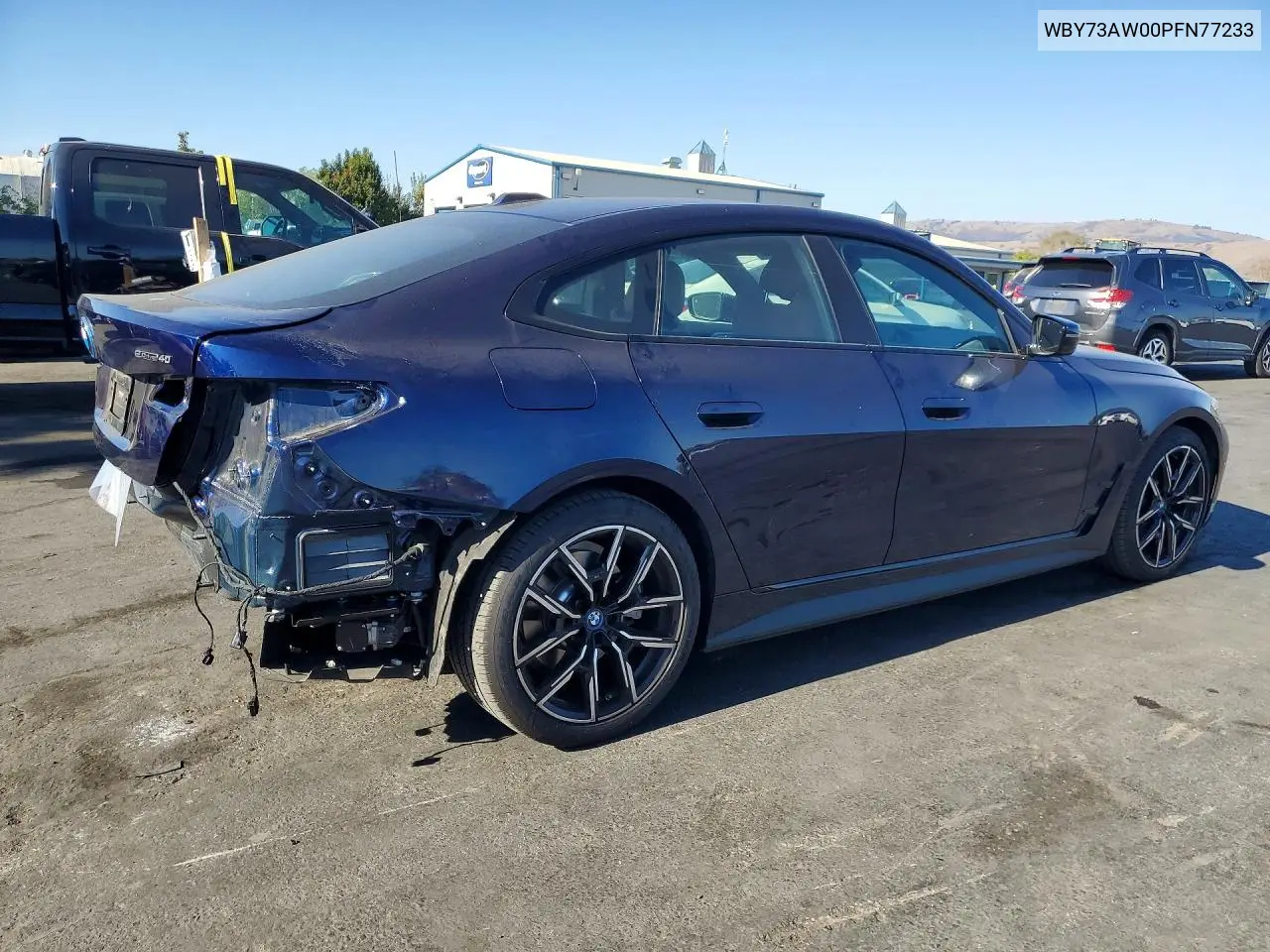2023 BMW I4 VIN WBY73AW00PFN77233 — фото 3