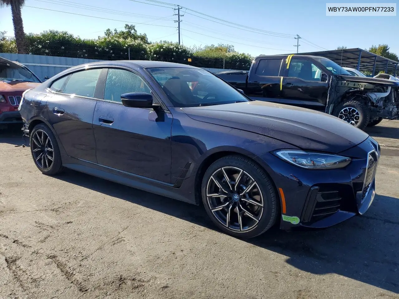 2023 BMW I4 VIN WBY73AW00PFN77233 — фото 4
