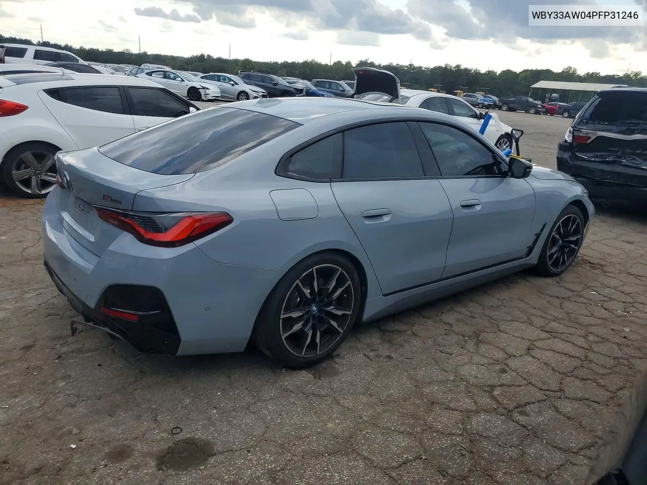 2023 BMW I4 VIN WBY33AW04PFP31246 — фото 3