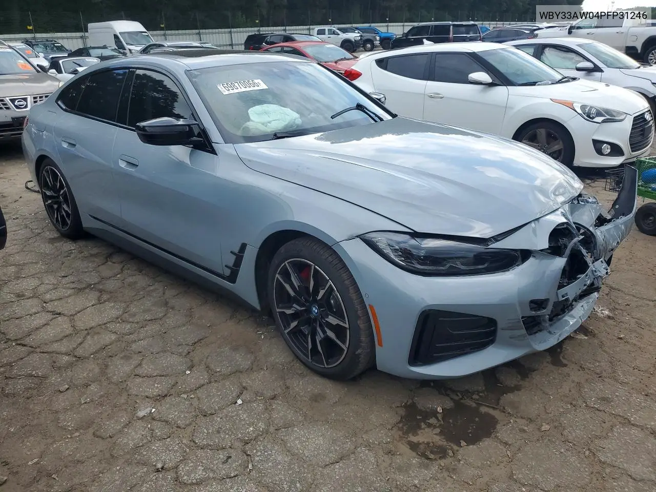2023 BMW I4 VIN WBY33AW04PFP31246 — фото 4