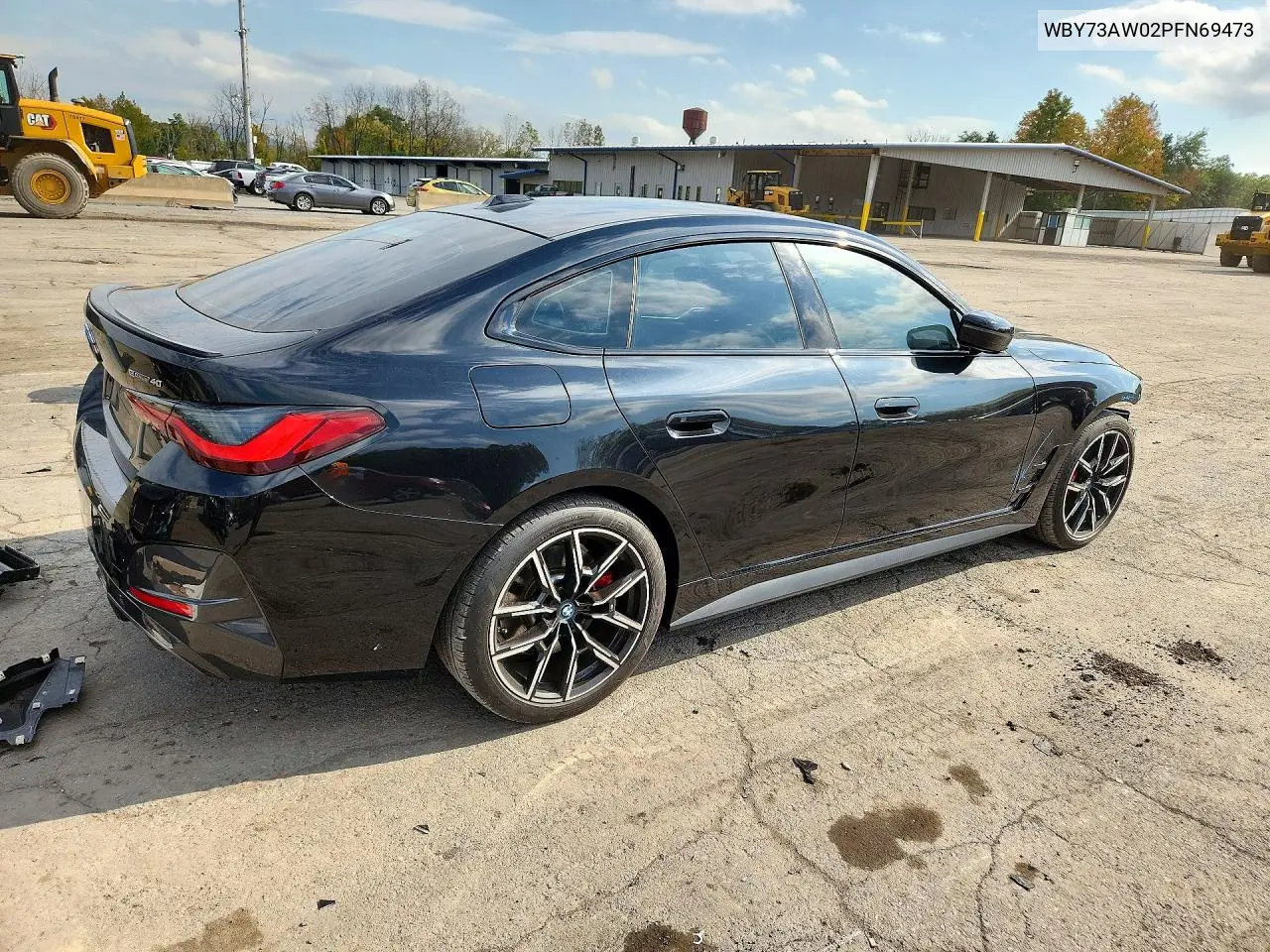2023 BMW I4 VIN WBY73AW02PFN69473 — фото 3