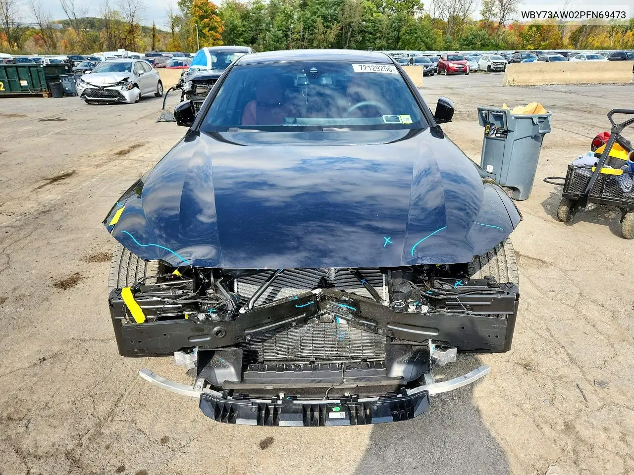 2023 BMW I4 VIN WBY73AW02PFN69473 — фото 5