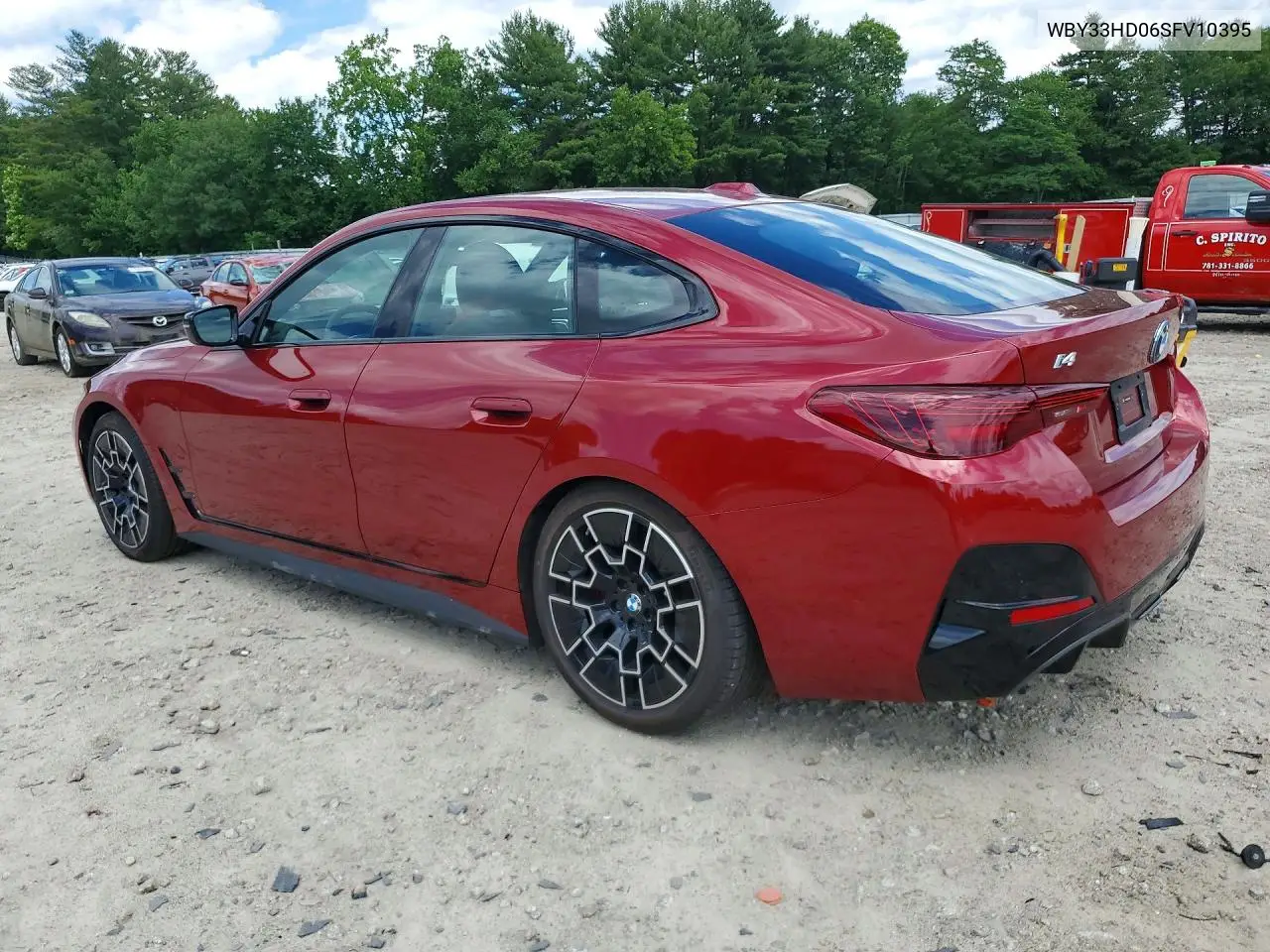 2025 BMW I4 VIN WBY33HD06SFV10395 — фото 2