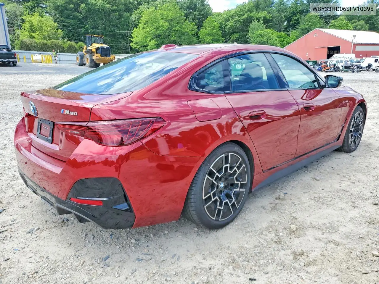 2025 BMW I4 VIN WBY33HD06SFV10395 — фото 3
