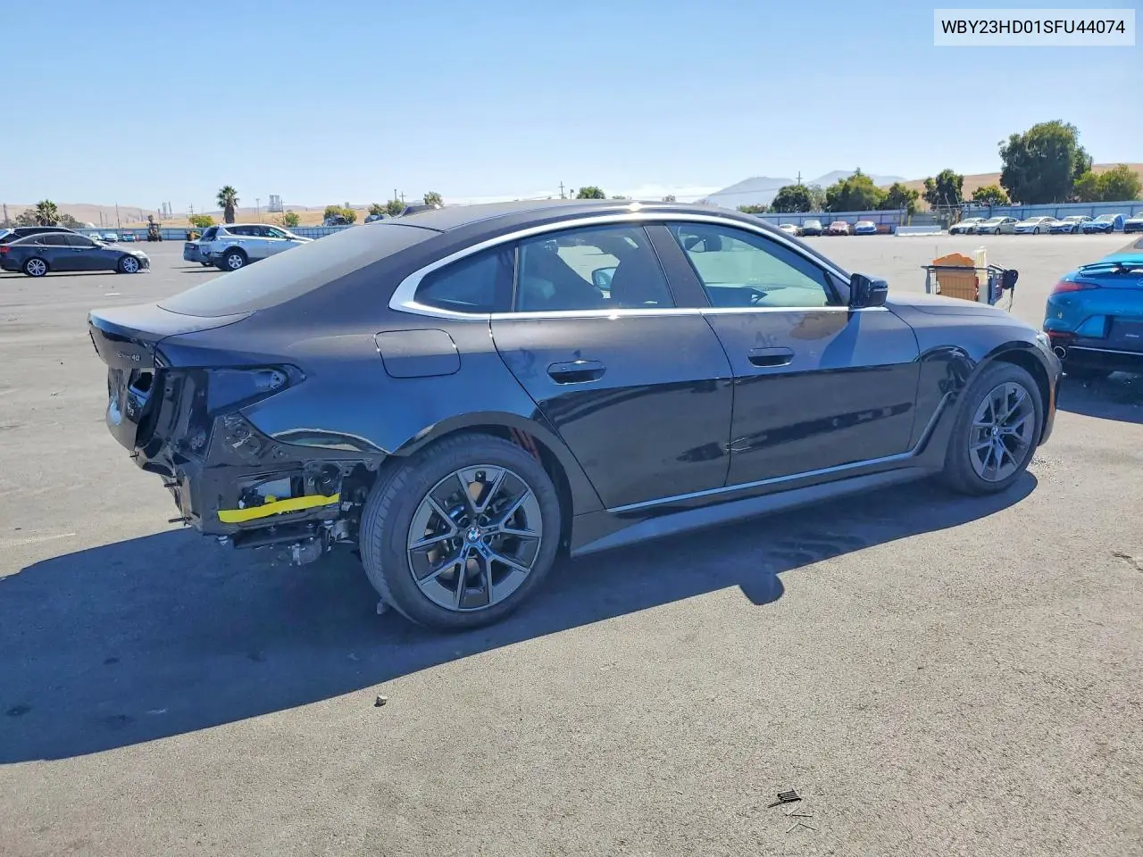 2025 BMW I4 VIN WBY23HD01SFU44074 — фото 3