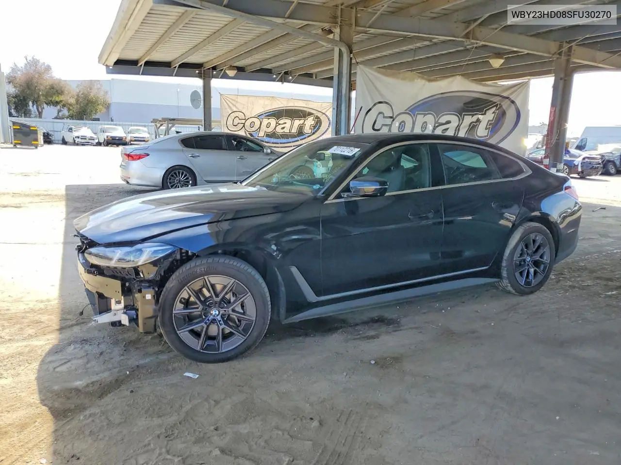 BMW I4 2025, VIN WBY23HD08SFU30270