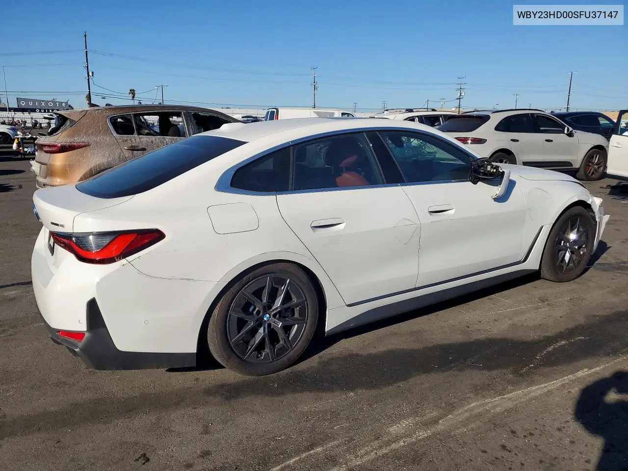 2025 BMW I4 VIN WBY23HD00SFU37147 — фото 3