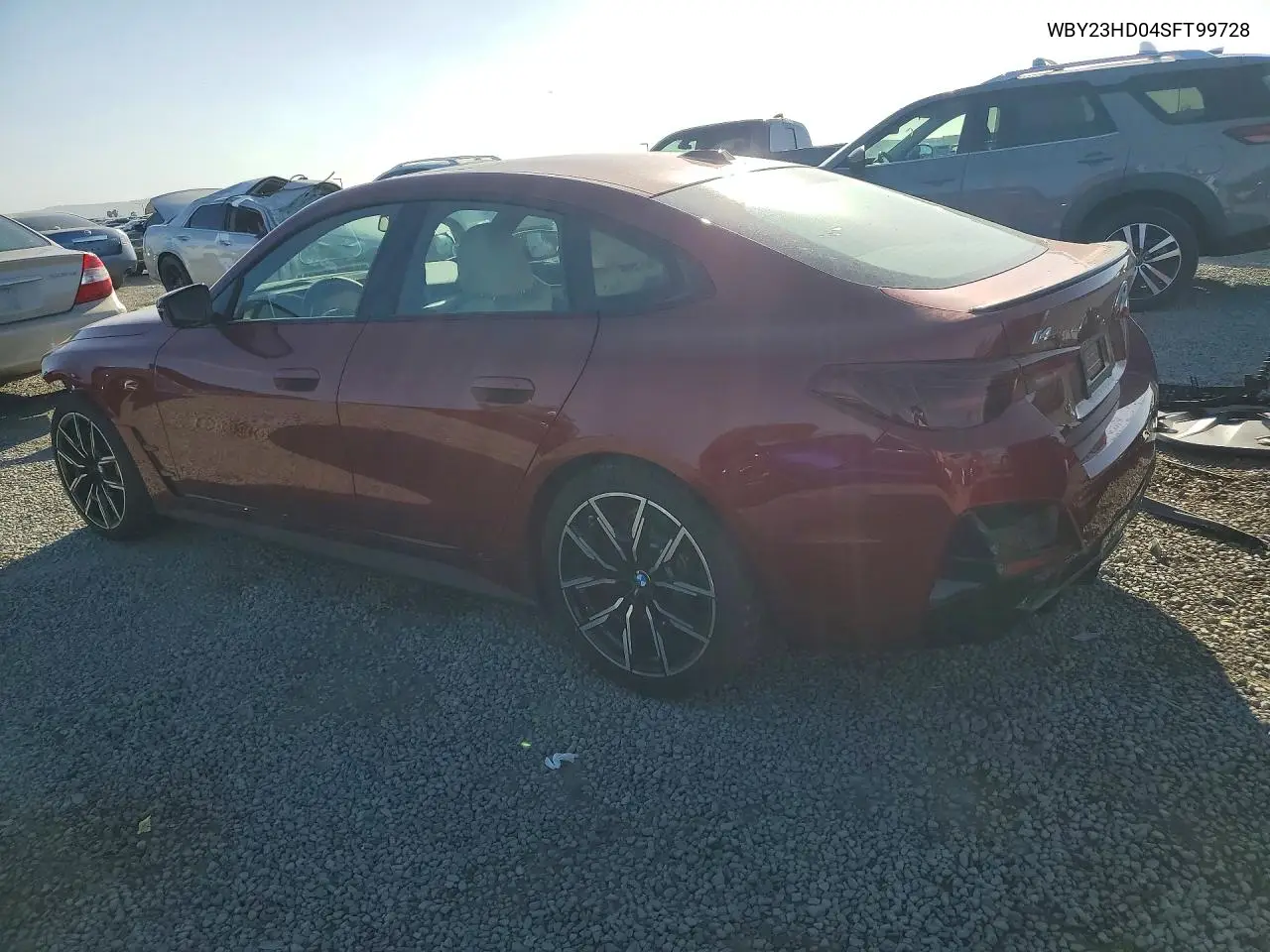 2025 BMW I4 VIN WBY23HD04SFT99728 — фото 2