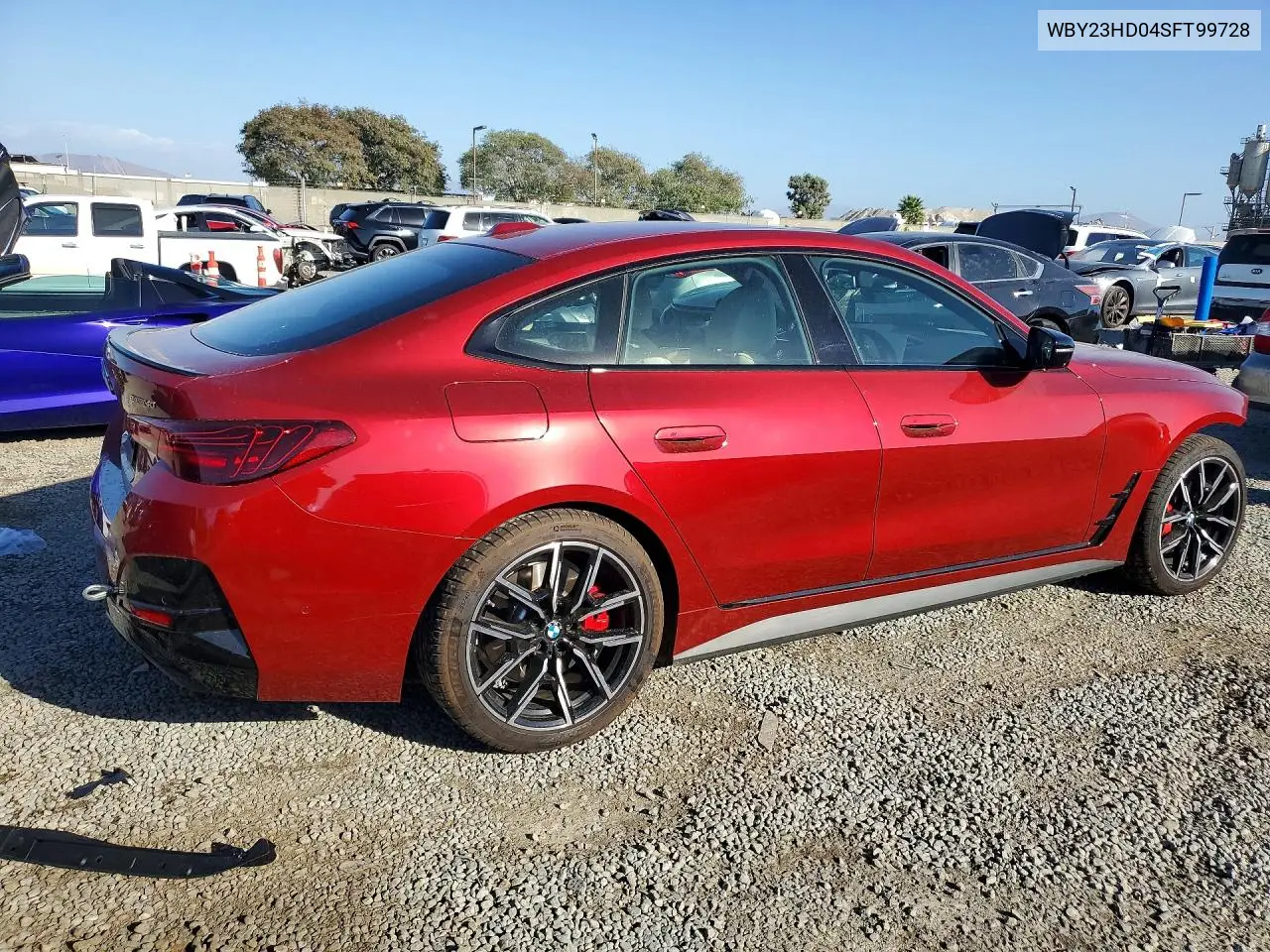 2025 BMW I4 VIN WBY23HD04SFT99728 — фото 3