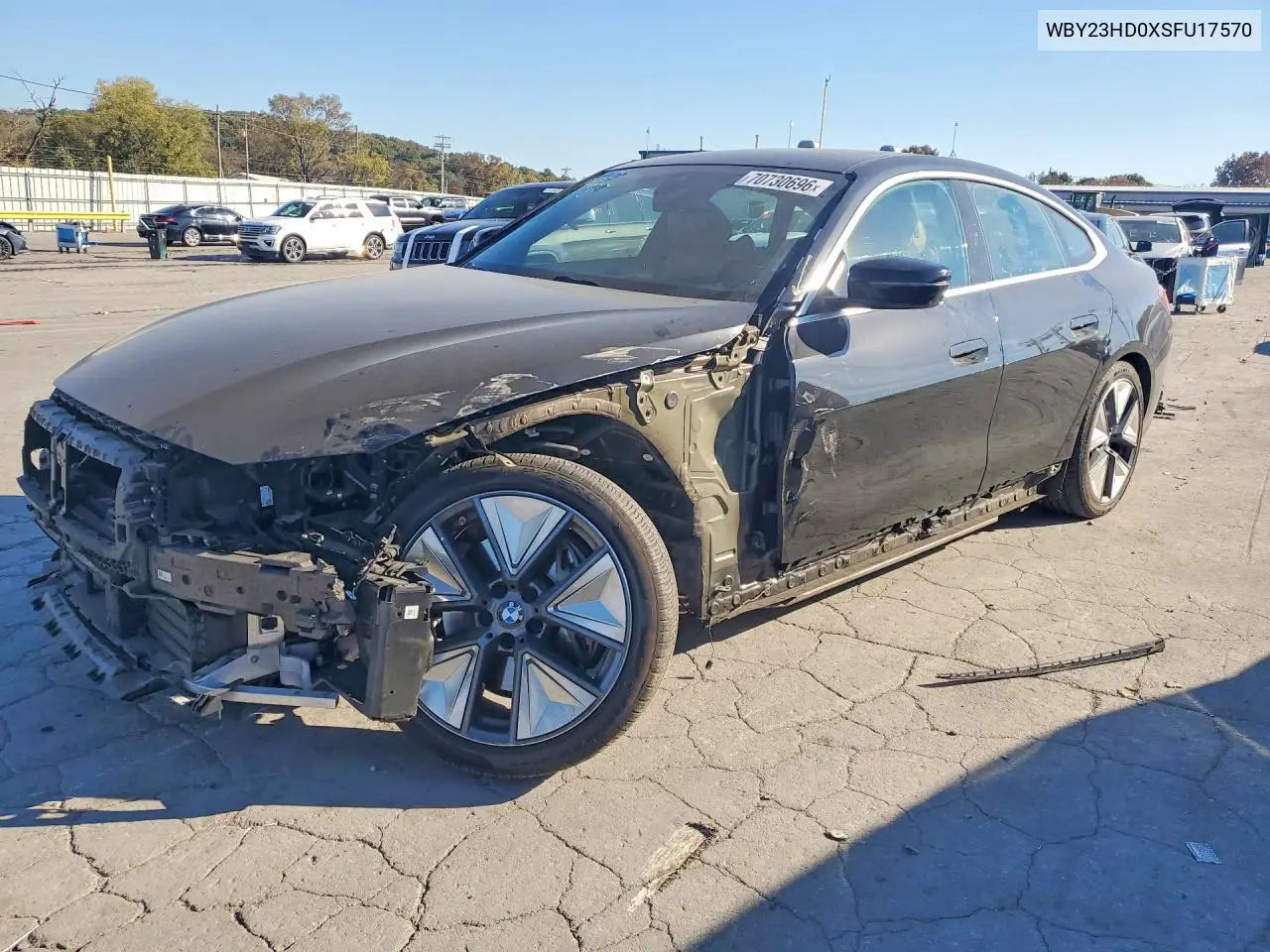 BMW I4 2025, VIN WBY23HD0XSFU17570