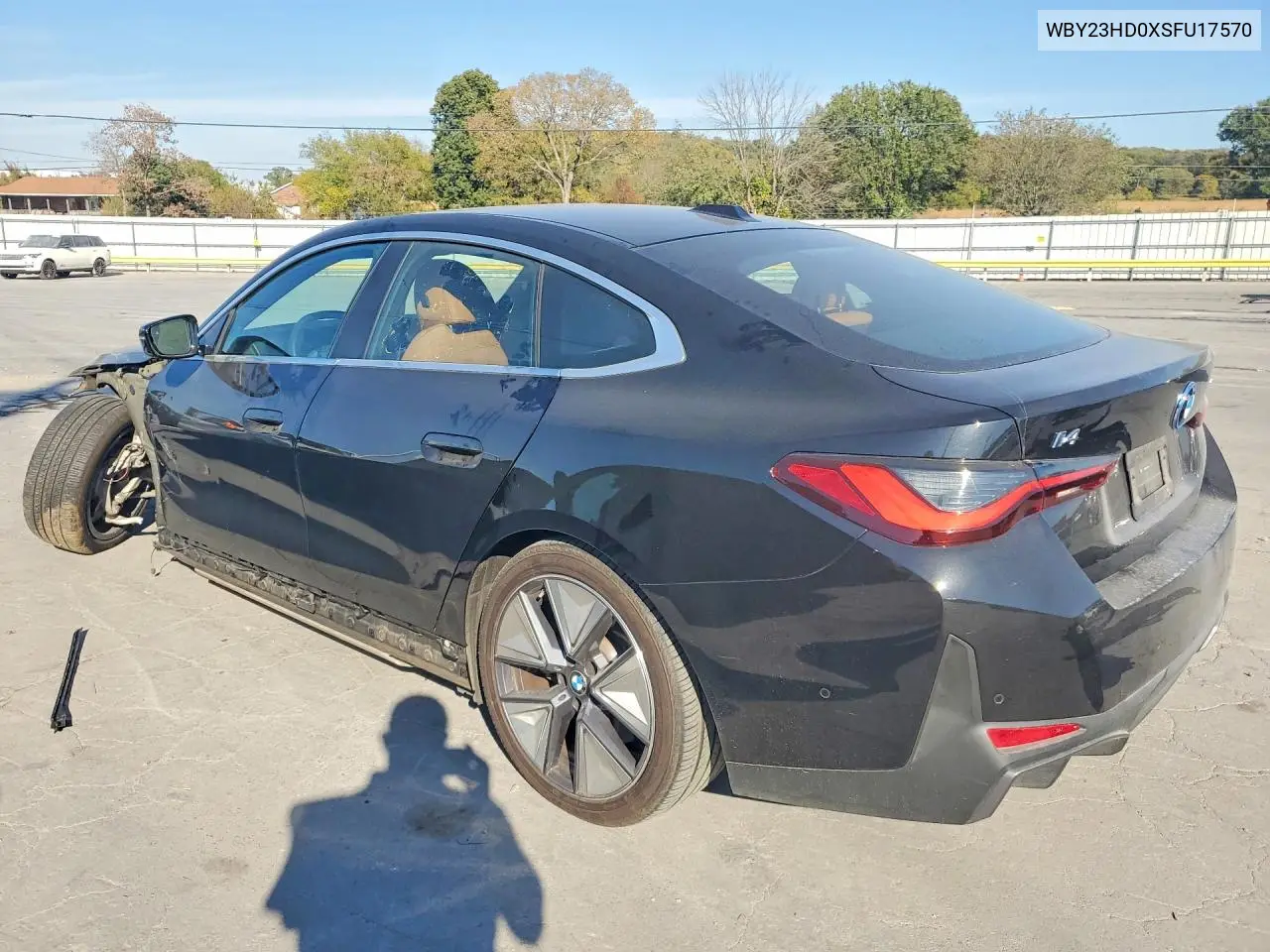 2025 BMW I4 VIN WBY23HD0XSFU17570 — фото 2
