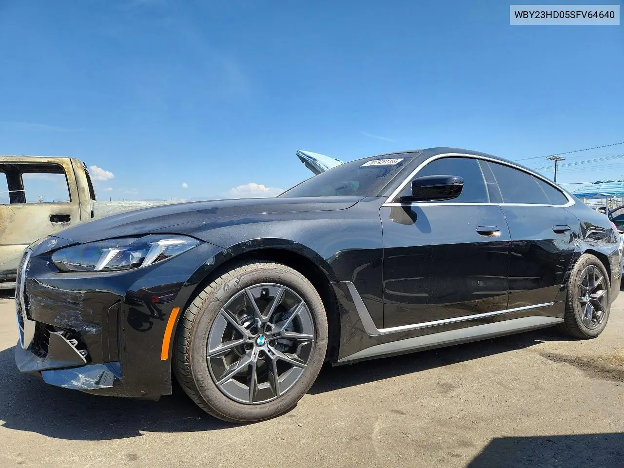 BMW I4 2025, VIN WBY23HD05SFV64640