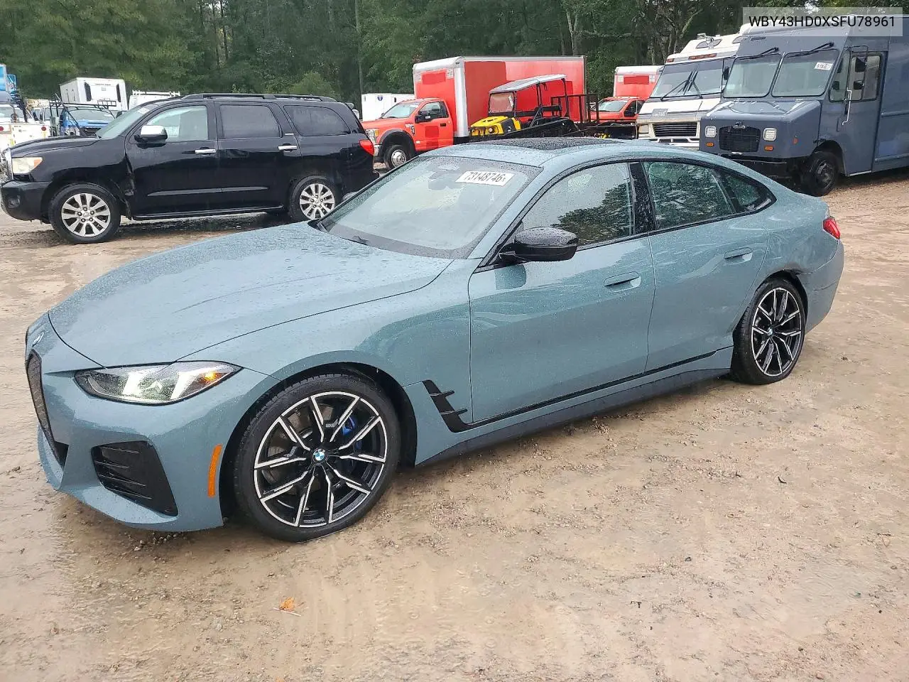 BMW I4 2025, VIN WBY43HD0XSFU78961