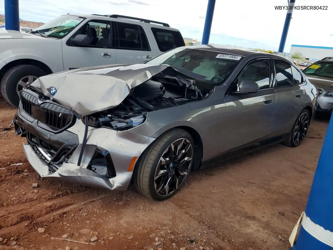 BMW I5 2024, VIN WBY33FK05RCR80422
