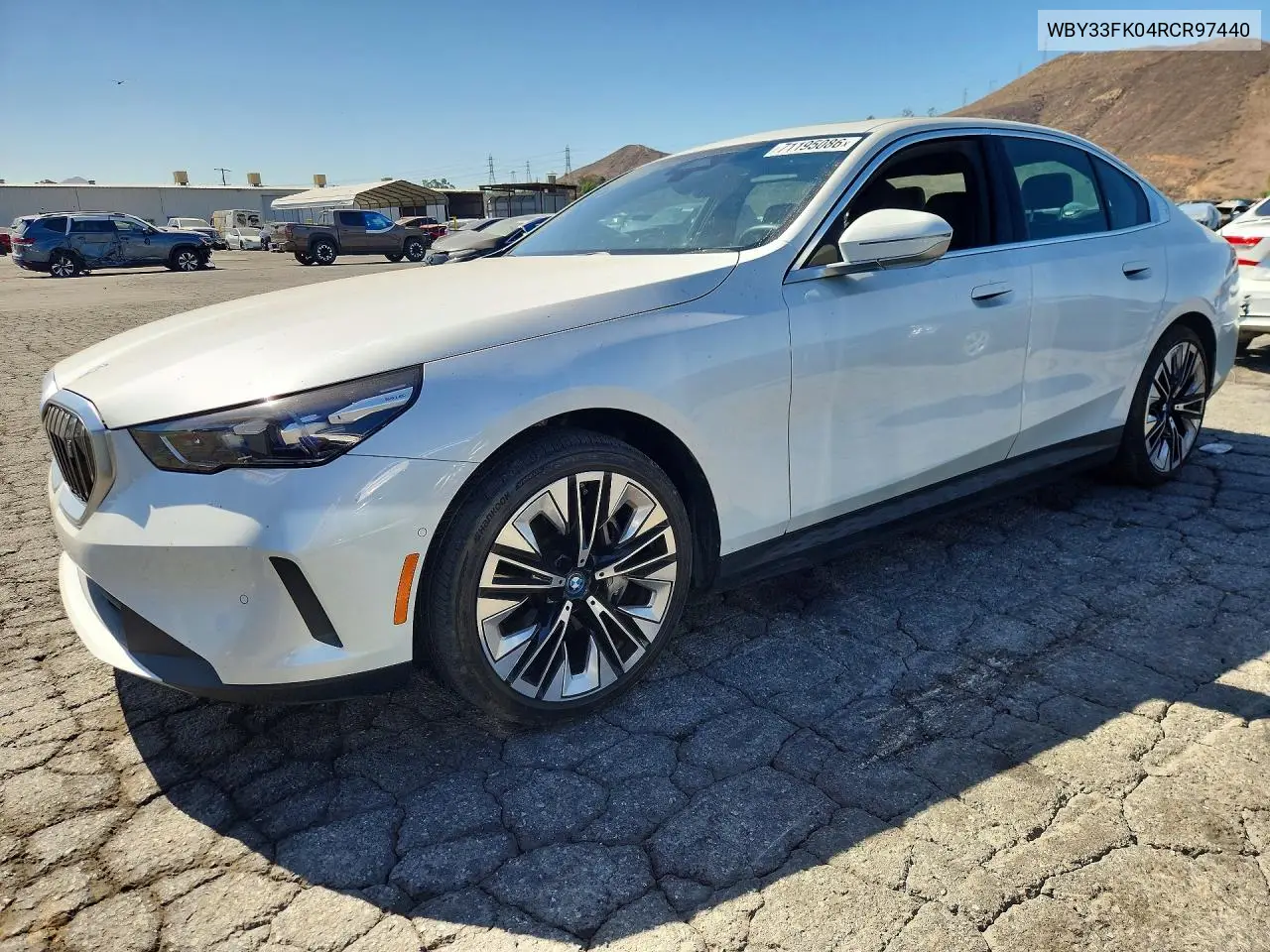 BMW I5 2024, VIN WBY33FK04RCR97440