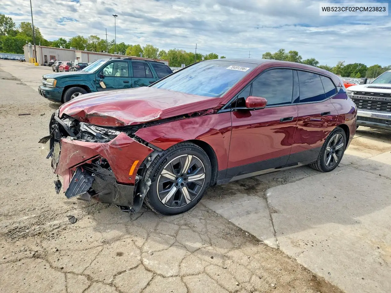 BMW IX 2023, VIN WB523CF02PCM23823