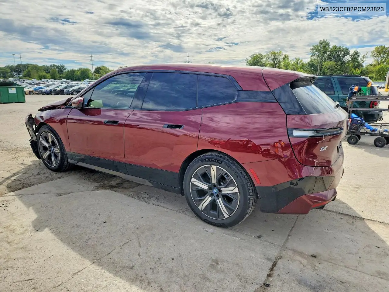 2023 BMW IX VIN WB523CF02PCM23823 — фото 2