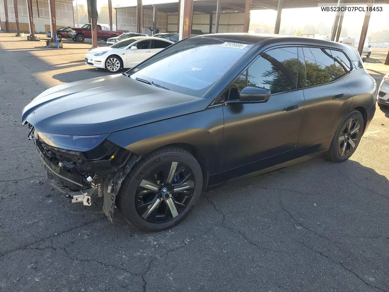 BMW IX 2023, VIN WB523CF07PCL18453
