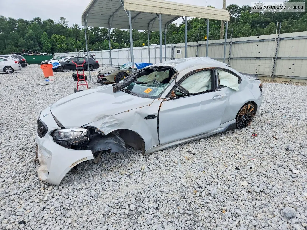 BMW M2 2021, VIN WBS2U7C03M7H13808