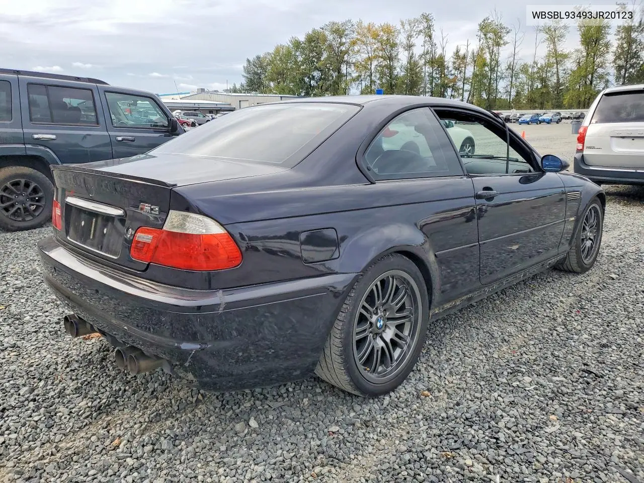 2003 BMW M3 VIN WBSBL93493JR20123 — фото 3