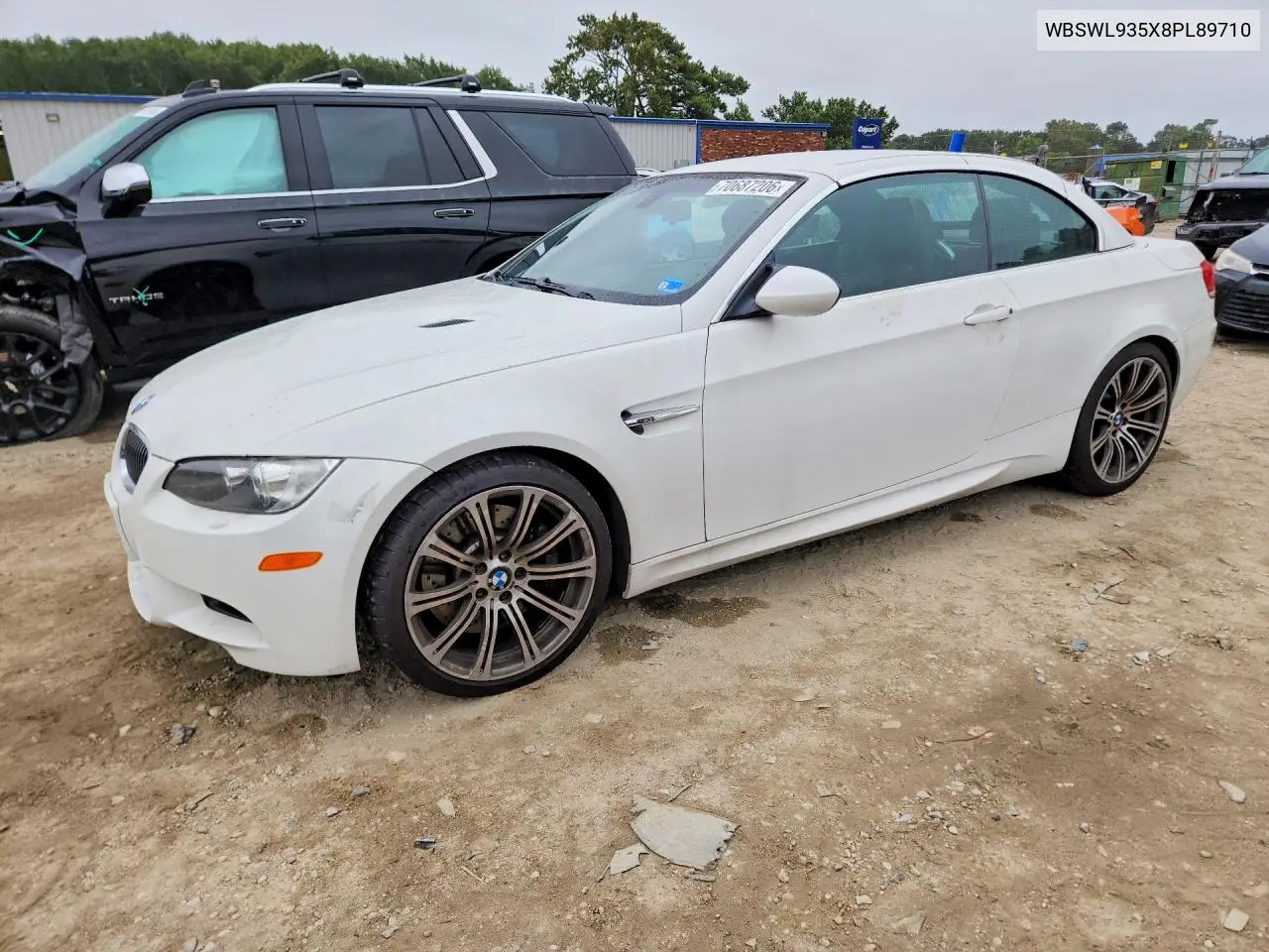 BMW M3 2008, VIN WBSWL935X8PL89710