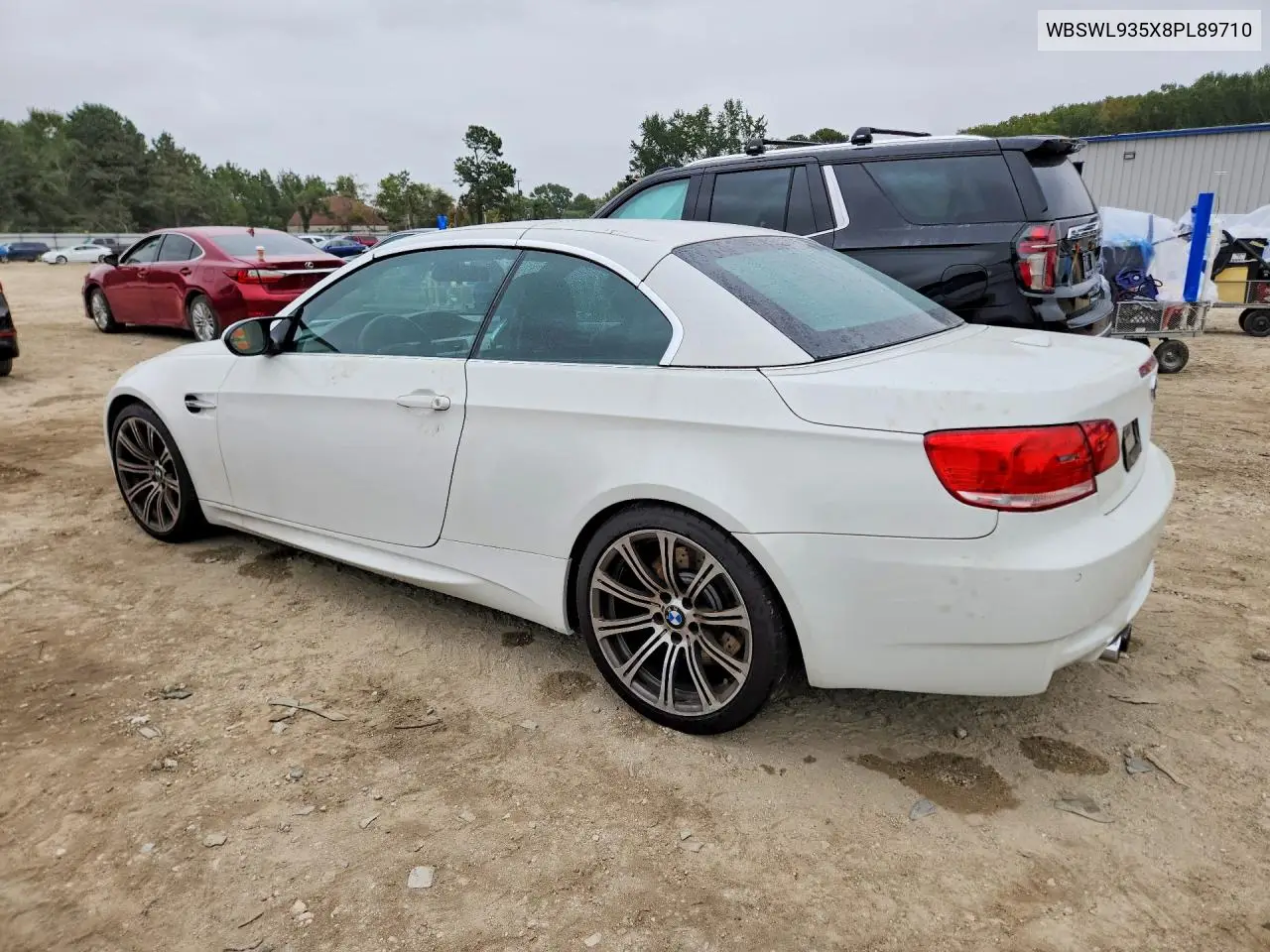 2008 BMW M3 VIN WBSWL935X8PL89710 — фото 2