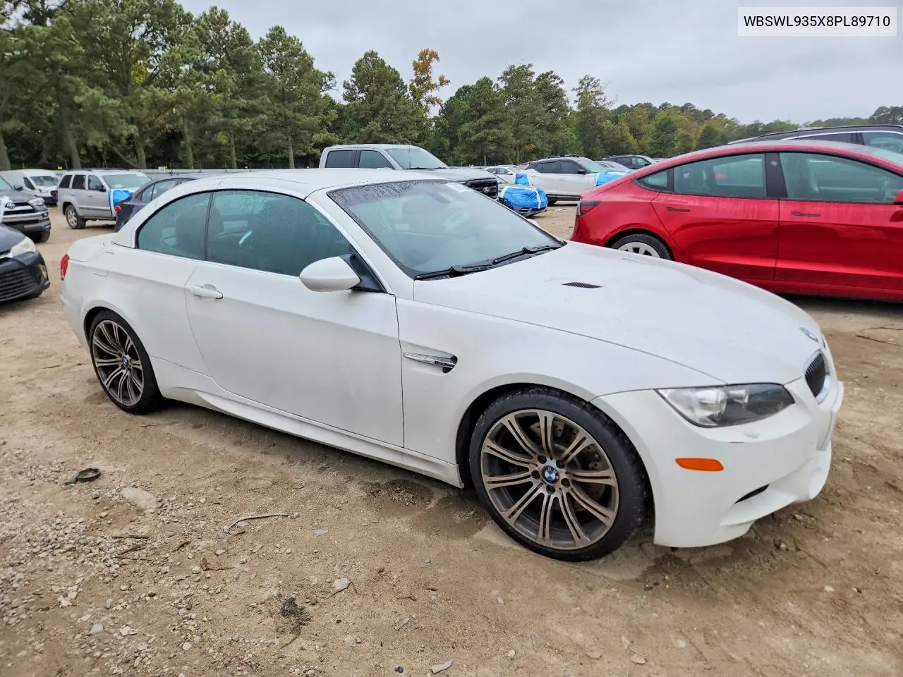 2008 BMW M3 VIN WBSWL935X8PL89710 — фото 4
