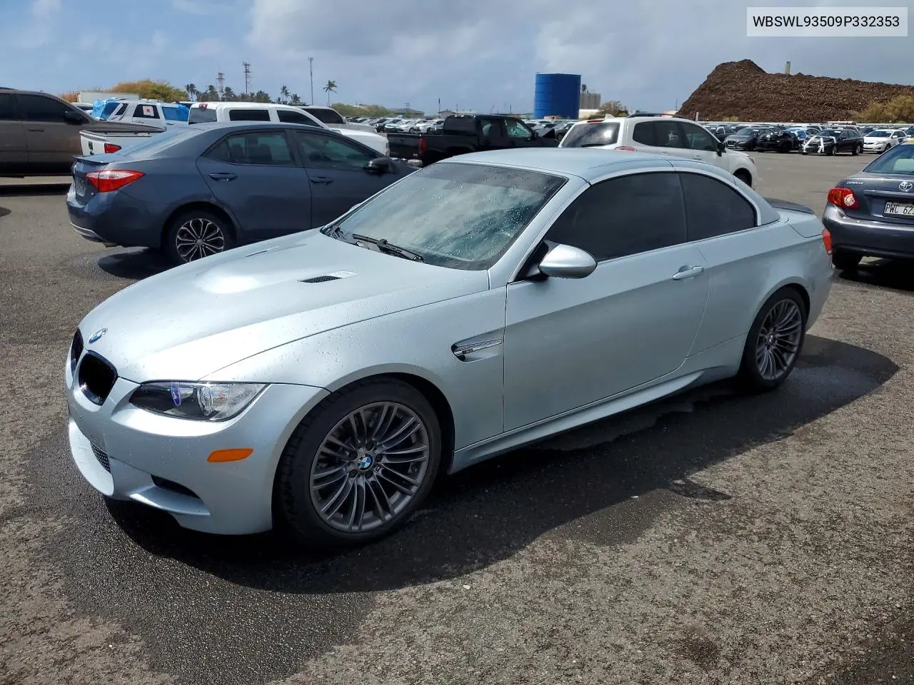 BMW M3 2009, VIN WBSWL93509P332353
