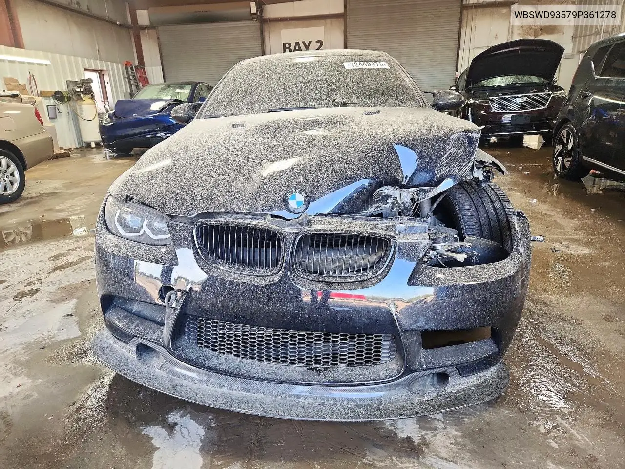2009 BMW M3 VIN WBSWD93579P361278 — фото 5