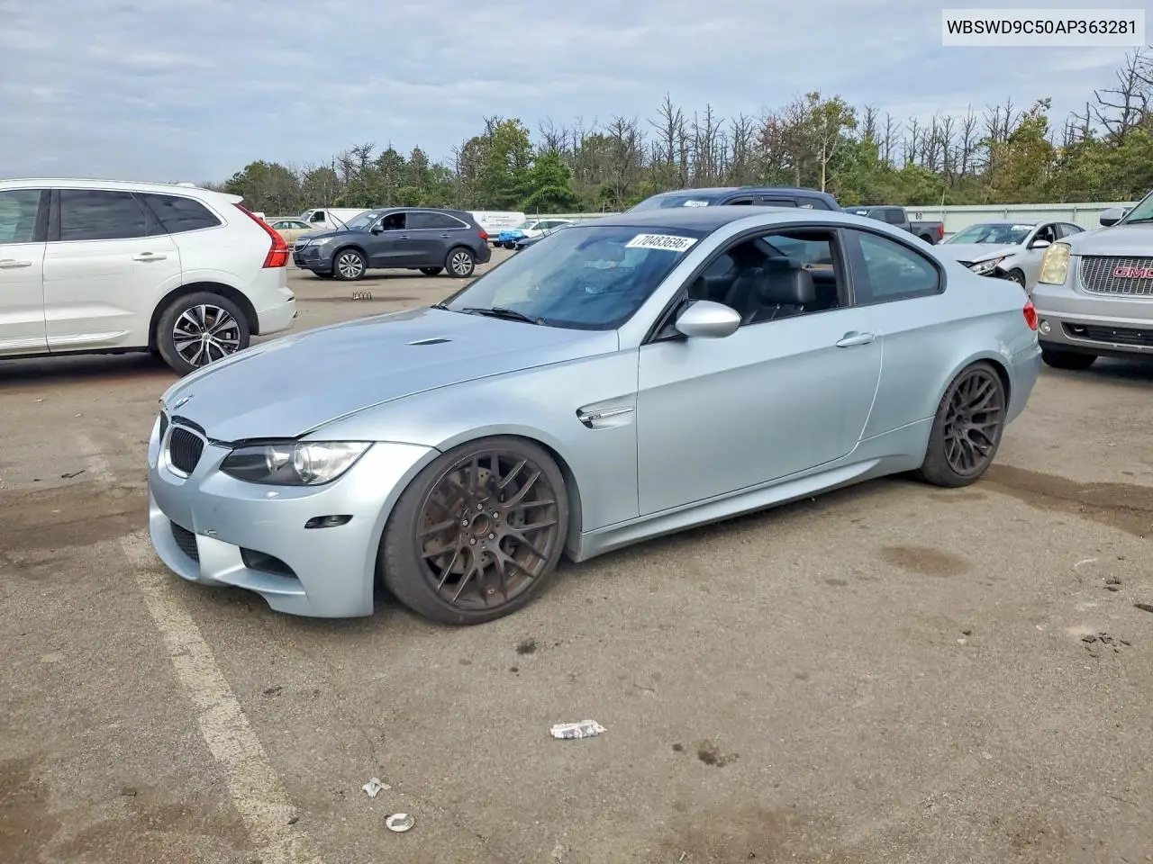 BMW M3 2010, VIN WBSWD9C50AP363281